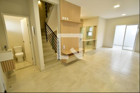 Sala de casa de condomínio à venda com 3 quartos, 105m² em Chácara Primavera, Campinas