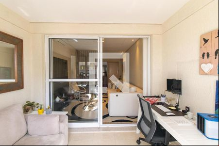 Varanda da Sala de apartamento para alugar com 2 quartos, 70m² em Centro, Curitiba