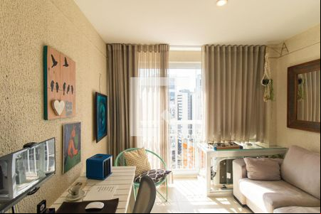 Varanda da Sala de apartamento para alugar com 2 quartos, 70m² em Centro, Curitiba
