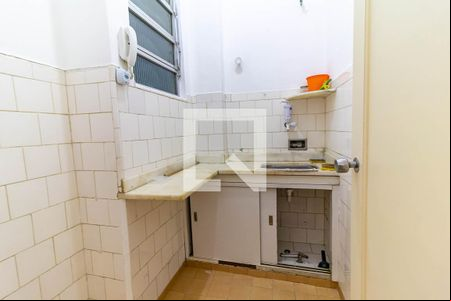 Cozinha de apartamento à venda com 1 quarto, 34m² em Centro, Niterói