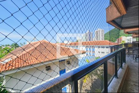 Varanda de casa de condomínio para alugar com 4 quartos, 154m² em Jardim Tejereba, Guarujá