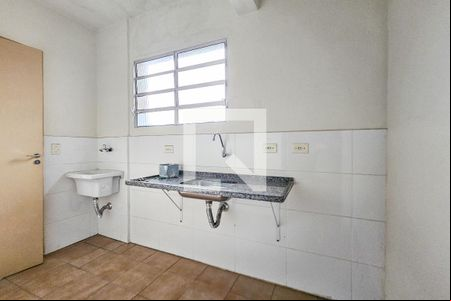 Cozinha de casa para alugar com 1 quarto, 30m² em Vila Santo Antônio, Guarujá