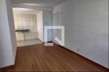 Sala de apartamento para alugar com 1 quarto, 48m² em Chácaras Rio-petrópolis, Duque de Caxias
