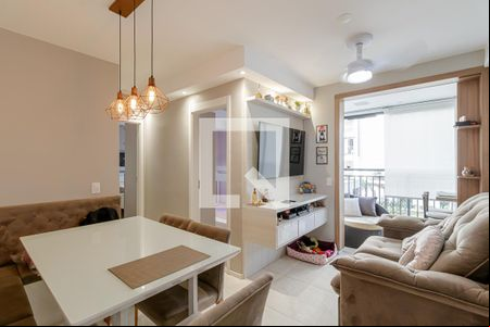 Sala de apartamento à venda com 2 quartos, 57m² em Vila das Mercês, São Paulo