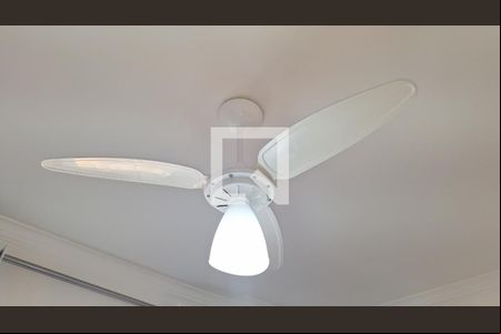 Sala detalhe de apartamento para alugar com 1 quarto, 42m² em Boqueirão, Praia Grande