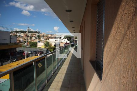 Varanda da Sala de apartamento para alugar com 3 quartos, 210m² em Nacional, Contagem