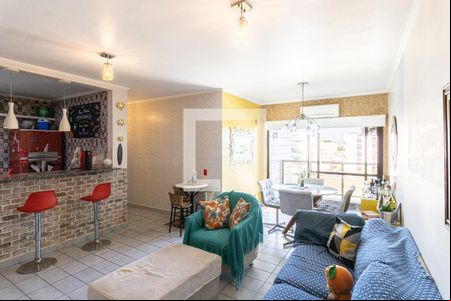 Sala de apartamento para alugar com 2 quartos, 89m² em Jardim Enseada, Guarujá