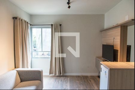 Sala de apartamento para alugar com 1 quarto, 36m² em Liberdade, São Paulo