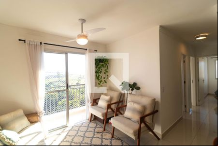 Salas de apartamento para alugar com 3 quartos, 70m² em Jardim Myrian Moreira da Costa, Campinas