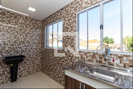 Cozinha e Área de Serviço de apartamento para alugar com 1 quarto, 32m² em Vila Augusta, Guarulhos