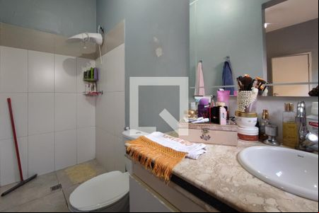 Banheiro da Suíte de casa para alugar com 2 quartos, 180m² em Jardim Paulistano, Campinas
