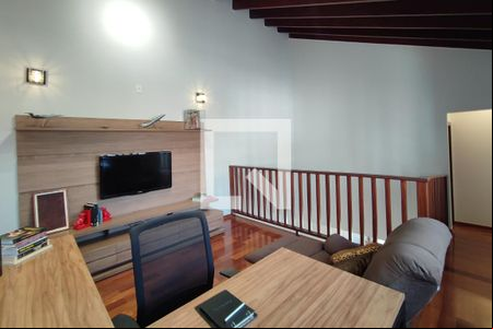 Sala - Escritório de casa de condomínio à venda com 4 quartos, 300m² em Jardim Paranapanema, Campinas