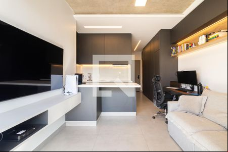 Sala de apartamento para alugar com 1 quarto, 45m² em Itaim Bibi, São Paulo