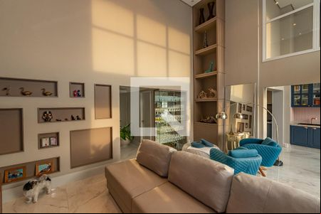 Sala de Estar/Jantar de apartamento para alugar com 4 quartos, 189m² em Cambuí, Campinas