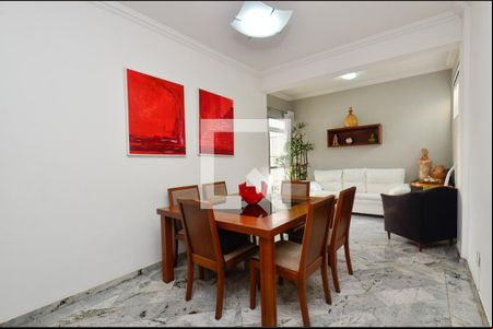 Sala de apartamento à venda com 3 quartos, 155m² em União, Belo Horizonte