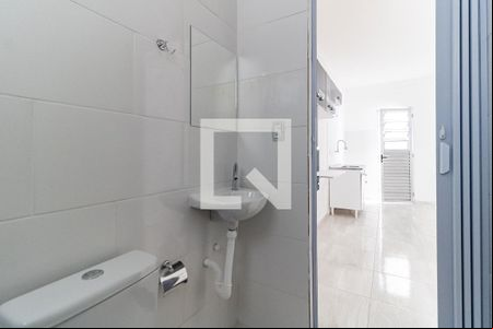 Banheiro de kitnet/studio para alugar com 1 quarto, 36m² em Sacomã, São Paulo