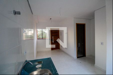 Sala/Cozinha de apartamento à venda com 1 quarto, 34m² em Vila Alpina, São Paulo