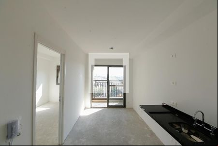 Sala/Cozinha de apartamento à venda com 1 quarto, 28m² em Jardim Independência (são Paulo), São Paulo