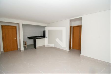 Sala de apartamento à venda com 3 quartos, 80m² em Fonte Grande, Contagem