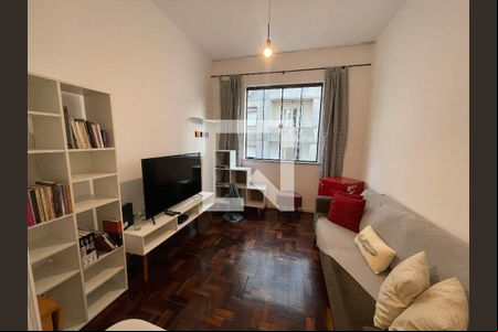 Sala de apartamento para alugar com 1 quarto, 45m² em Glória, Rio de Janeiro
