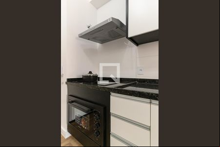 Cozinha de kitnet/studio para alugar com 1 quarto, 24m² em Vila Olímpia, São Paulo