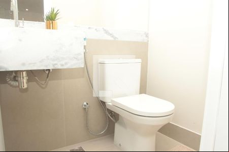 lavabo de casa de condomínio para alugar com 3 quartos, 208m² em Garças, Belo Horizonte