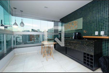 Varanda Gourmet de apartamento para alugar com 3 quartos, 115m² em Anchieta, Belo Horizonte