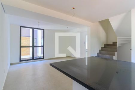 Sala de casa de condomínio à venda com 4 quartos, 213m² em Brooklin Novo, São Paulo