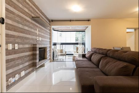 Sala de apartamento à venda com 3 quartos, 110m² em Bosque da Saúde, São Paulo