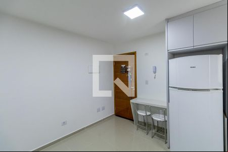 Sala e Cozinha Integrada de apartamento à venda com 2 quartos, 40m² em Vila Euthalia, São Paulo