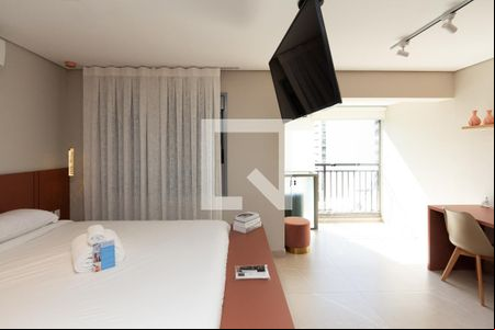 Studio de apartamento para alugar com 1 quarto, 31m² em Indianópolis, São Paulo