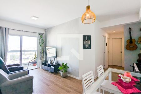 Sala de apartamento à venda com 2 quartos, 58m² em Rudge Ramos, São Bernardo do Campo