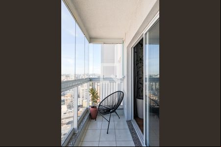 Varanda de apartamento à venda com 2 quartos, 58m² em Rudge Ramos, São Bernardo do Campo