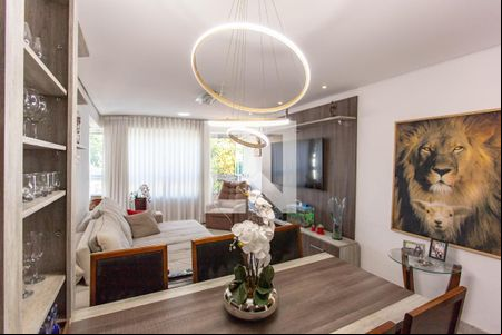 Sala de apartamento à venda com 3 quartos, 137m² em Castelo, Belo Horizonte