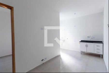 Sala/Cozinha de apartamento à venda com 2 quartos, 34m² em Vila Euthalia, São Paulo