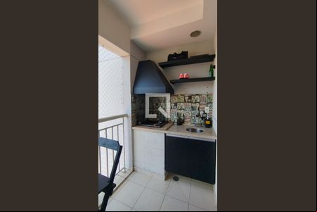 Varanda Gourmet de apartamento à venda com 2 quartos, 64m² em Centro, São Caetano do Sul