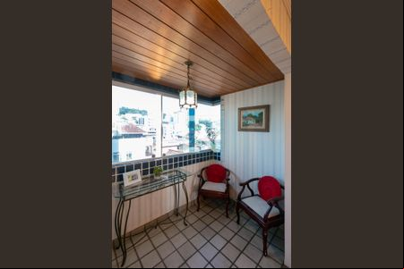 Varanda de apartamento à venda com 4 quartos, 140m² em Vila Paris, Belo Horizonte