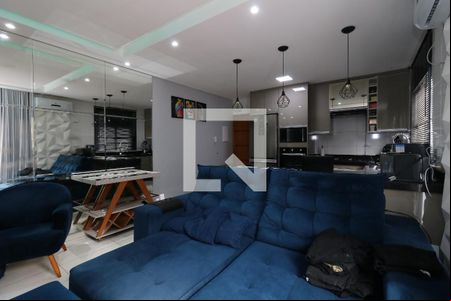 Sala de apartamento à venda com 2 quartos, 46m² em Parque João Ramalho, Santo André