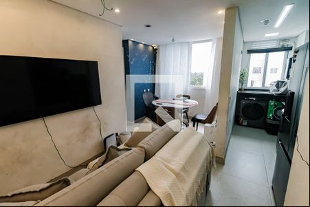Sala de apartamento à venda com 2 quartos, 42m² em Jardim Monte Alegre, Taboão da Serra