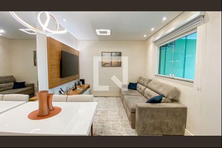 Sala - Sala de Jantar de casa à venda com 3 quartos, 130m² em Jardim Santo Antônio, Santo André