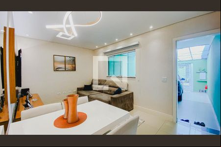 Sala - Sala de Jantar de casa à venda com 3 quartos, 130m² em Jardim Santo Antônio, Santo André