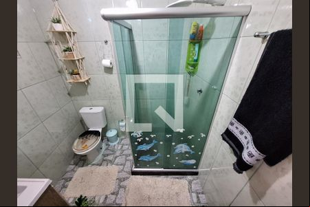 Banheiro da suíte de casa à venda com 2 quartos, 100m² em Santa Teresa, Rio de Janeiro