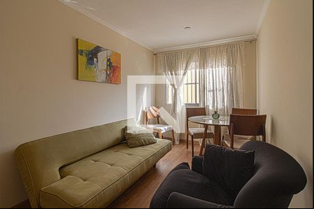 Sala de apartamento à venda com 1 quarto, 34m² em Sacomã, São Paulo