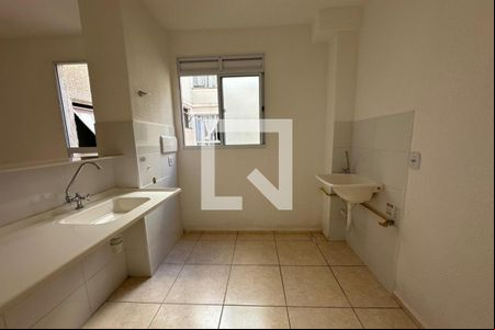 Cozinha - Lavanderia de apartamento para alugar com 2 quartos, 42m² em Chácaras Hipica, Ribeirão Preto