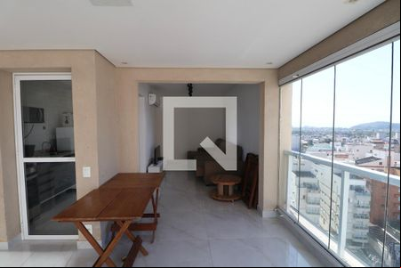Varanda de apartamento para alugar com 2 quartos, 71m² em Loteamento João Batista Julião, Guarujá