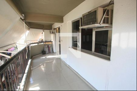 Varanda da Sala de apartamento à venda com 3 quartos, 97m² em Tanque, Rio de Janeiro