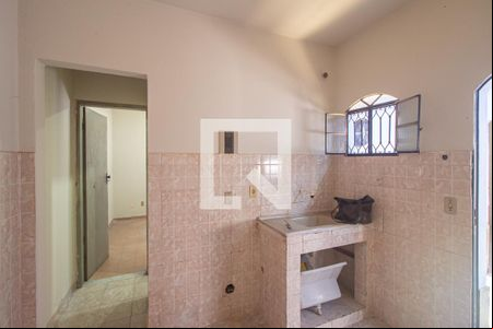 Sala/Cozinha de kitnet/studio para alugar com 1 quarto, 40m² em Campo Grande, Rio de Janeiro