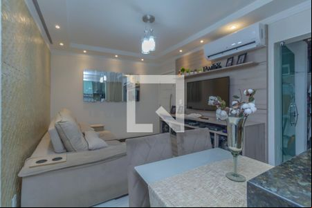 Sala de apartamento para alugar com 2 quartos, 51m² em São Gabriel, Belo Horizonte