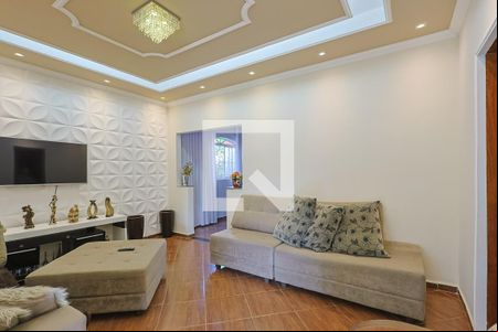 Sala de casa à venda com 3 quartos, 360m² em Tijuca, Belo Horizonte