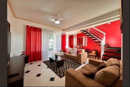 Sala de casa para alugar com 3 quartos, 270m² em Jardim Alvorada, Santo André